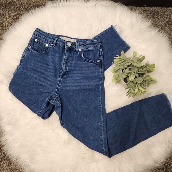 Asos Denim Size 26 Distressed Skinny Jeans‎ Medium Wash - Picture 1 of 12